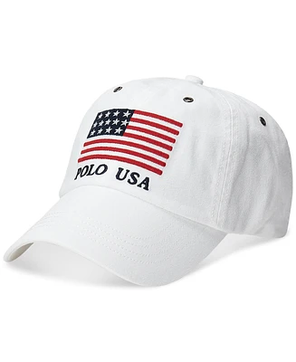 Polo Ralph Lauren Men's Flag Chino Ball Cap