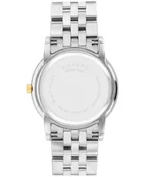 Movado Women's Swiss Museum Classic Two Tone Stainless Steel Bracelet Watch 33mm