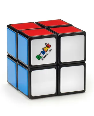 Rubik's Mini 2x2 Classic Colour-Matching Puzzle, Pocket Size Brain-Teasing Puzzle Toy - Multi