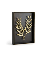 Michael Aram Olive Branch Shadow Box - Gold