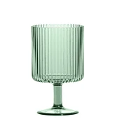 TarHong Mesa Stacking Goblet Premium Acrylic Glasses, Set of 6