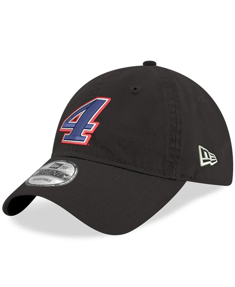 Men's New Era Black Kevin Harvick 9Twenty Enzyme Washed Adjustable Hat