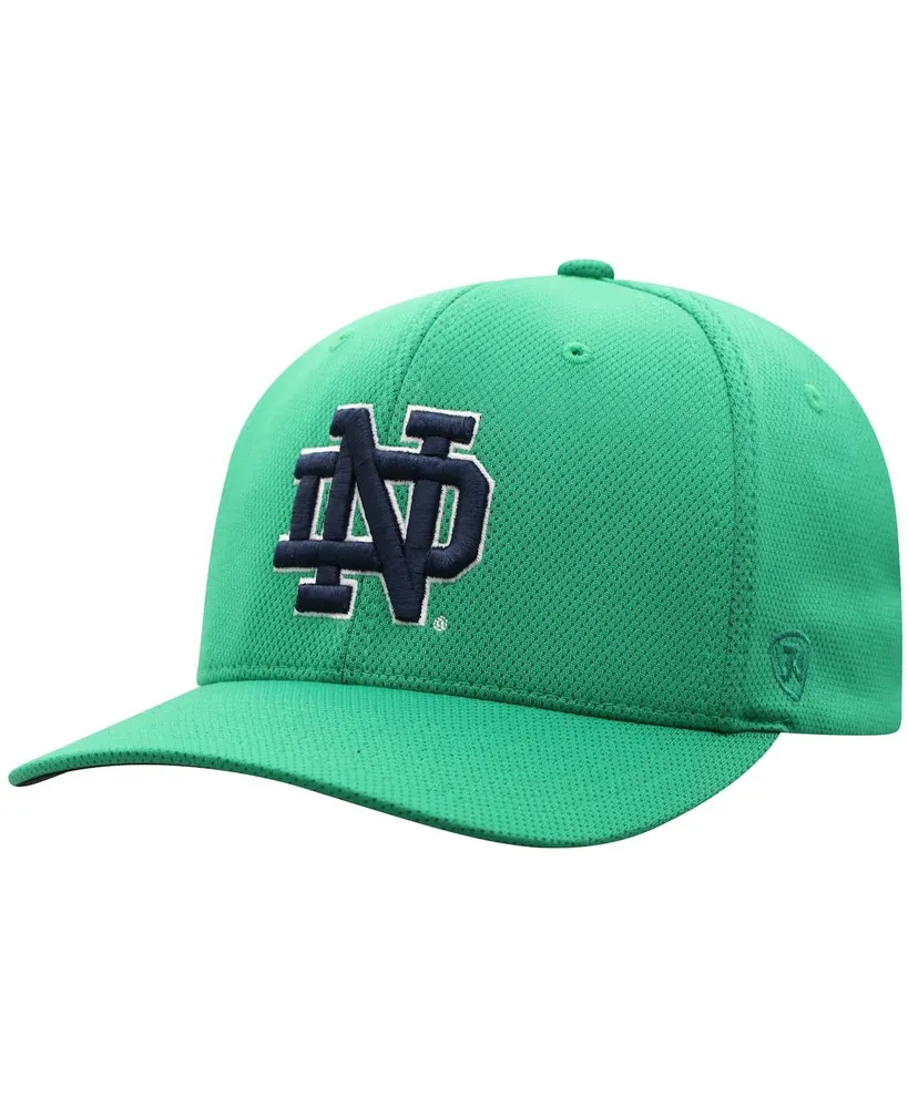 Men's Top of The World Green Notre Dame Fighting Irish Reflex Logo Flex Hat