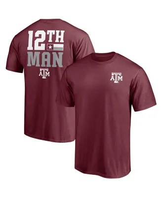 Men's Fanatics Maroon Texas A&M Aggies Hometown Collection 2-Hit T-shirt