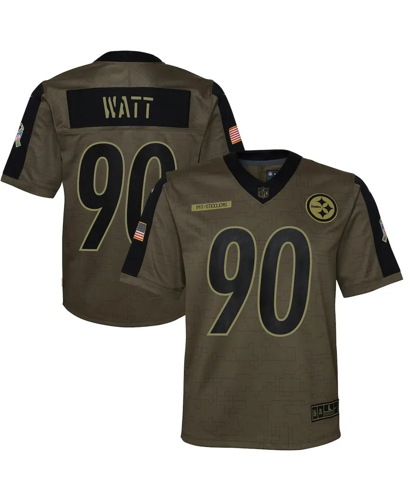 Pittsburgh Steelers Home Game Jersey - T.J. Watt - Youth