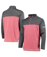 Men's Champion Crimson Alabama Tide Gameday Quarter-Zip Jacket