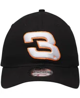 Men's New Era Black Austin Dillon 9Twenty Enzyme Washed Adjustable Hat