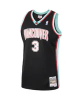 Men's Mitchell & Ness Shareef Abdur-Rahim Black Vancouver Grizzlies 2000-2001 Hardwood Classics Swingman Jersey