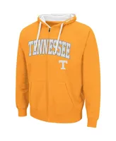 Men's Colosseum Tennessee Orange Volunteers Big and Tall Full-Zip Hoodie