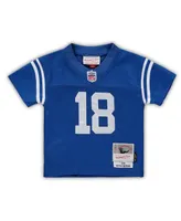 Infant Boys and Girls Mitchell & Ness Peyton Manning Royal Indianapolis Colts 1998 Retired Legacy Jersey