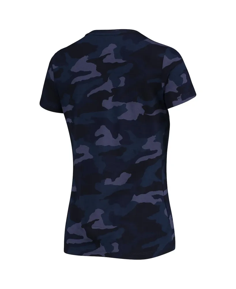 Women's Under Armour Camo Navy Midshipmen T-shirt