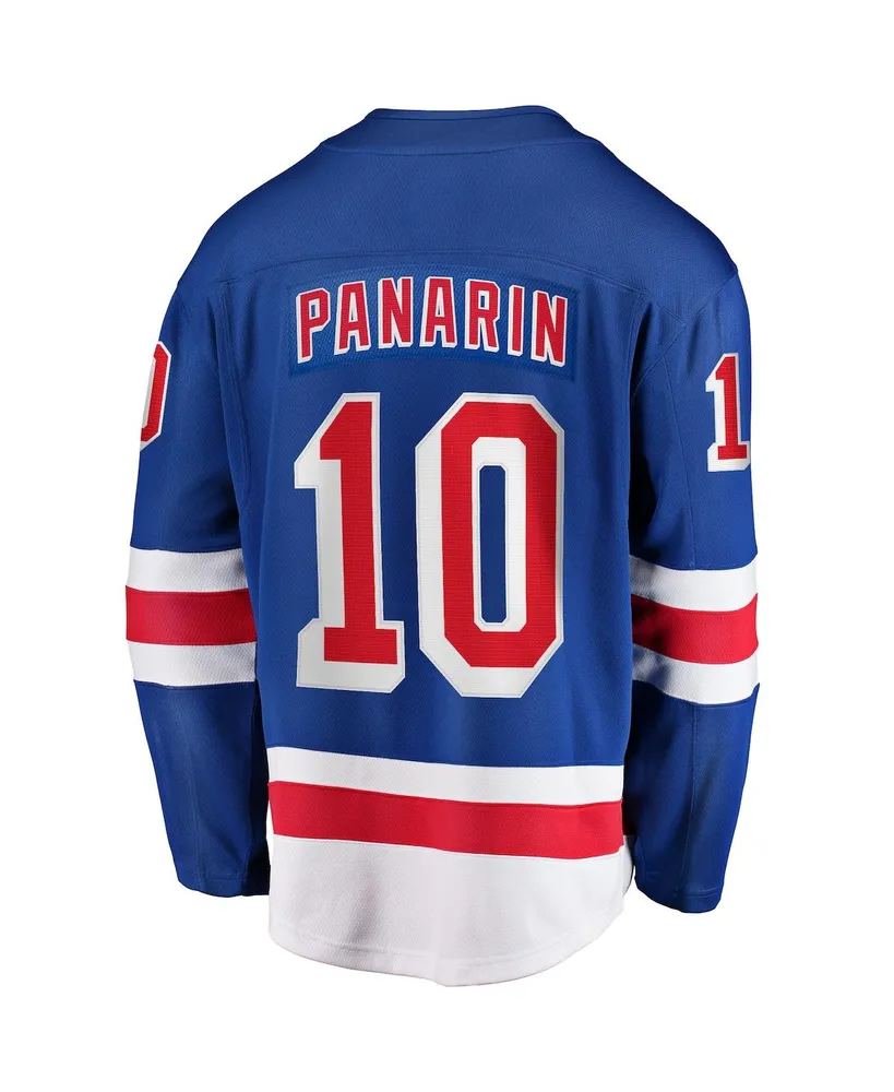 Men's Fanatics Artemi Panarin Blue New York Rangers Home Premier Breakaway Player Jersey