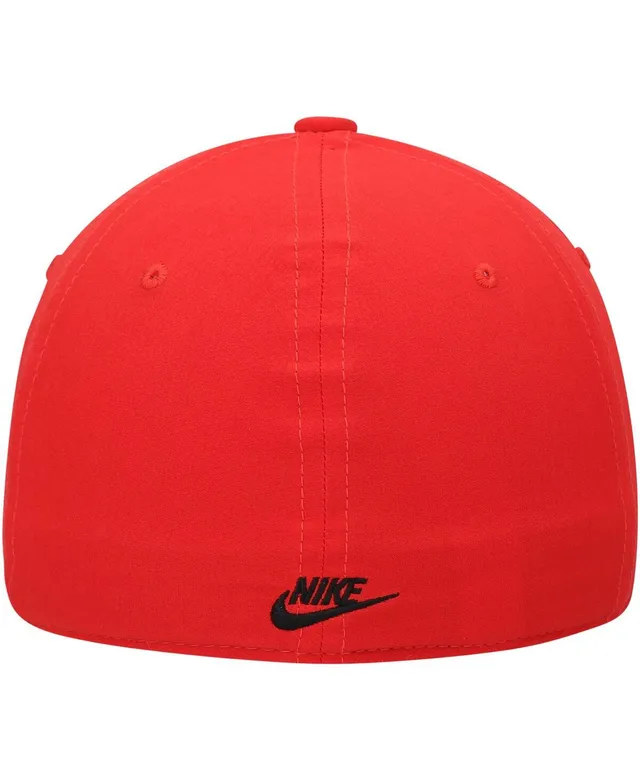 Men's Nike Crimson Harvard Crimson 2022 Sideline Classic99 Swoosh  Performance Flex Hat