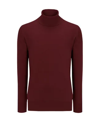 Ron Tomson Men's Modern Roll Neck Sweater