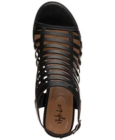 Style & Co Women's Haileyy Caged Upper Cone Heel Dress Sandals, Created for Macy's