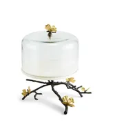 Butterfly Ginkgo Cake Stand with Dome