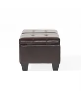 Merrill Double Opening Storage Ottoman