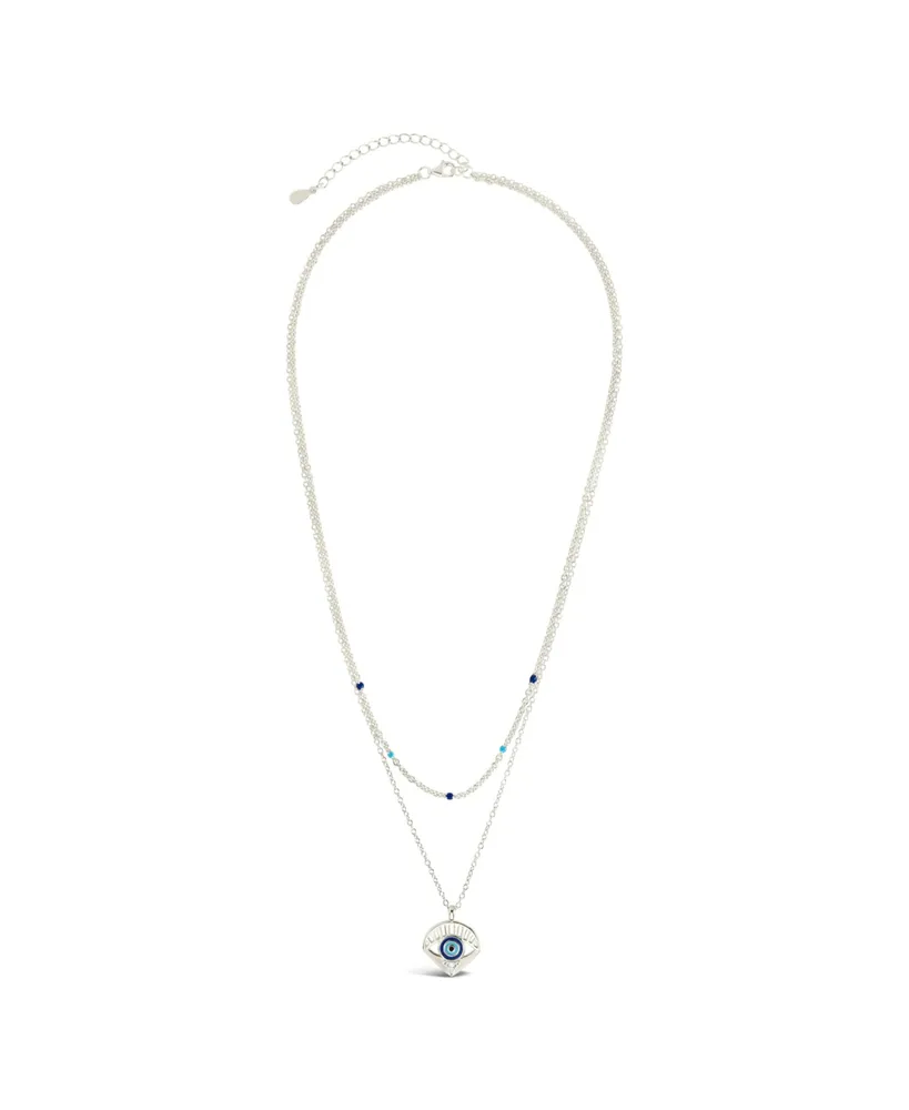 Sterling Forever Alessandra Layered Necklace