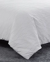 Vera Wang Abstract Crinkle 3-Pc. Comforter Set