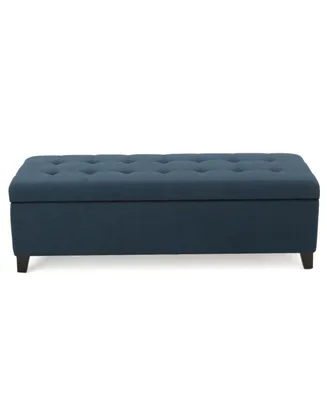 Mission Storage Ottoman