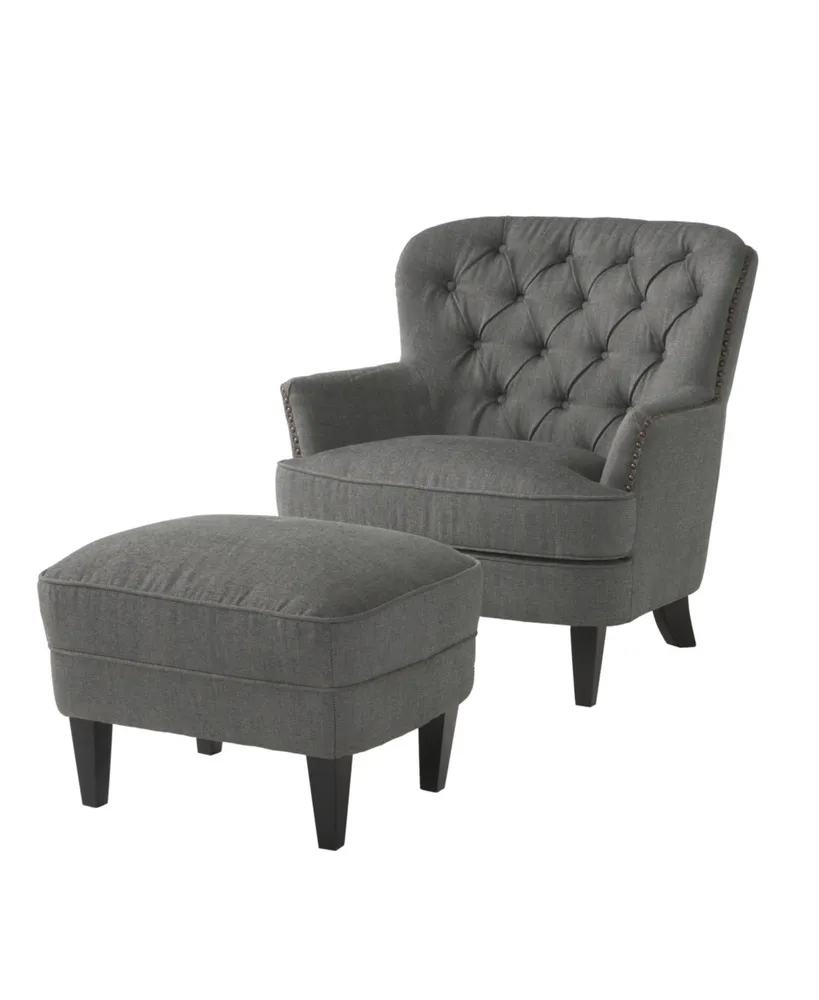 Tafton Club Chair and Ottoman Set