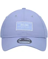 Men's New Era Lavender Ireland National Team Wordmark Patch 9TWENTY Adjustable Hat