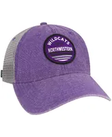 Men's Purple Northwestern Wildcats Sunset Dashboard Trucker Snapback Hat