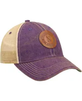 Men's Purple Northwestern Wildcats Target Old Favorite Trucker Snapback Hat