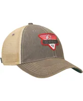 Men's Gray Utah Utes Legacy Point Old Favorite Trucker Snapback Hat
