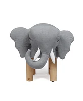 Goshen Contemporary Kids Elephant Ottoman