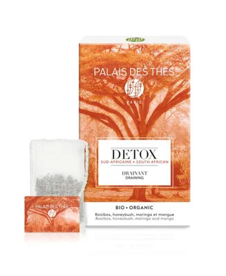 Palais des Thes South African Detox Draining Box, Pack of 20 Tea Bags