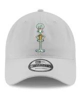 Men's New Era Gray Squidward Tentacles 9TWENTY Adjustable Hat