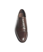 Men's Clinton Cap-Toe Oxford Leather Dress Shoes