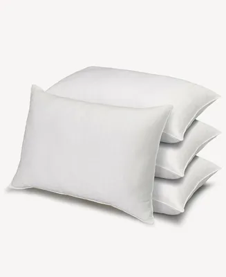 Ella Jayne 100% Cotton Dobby-Box Shell Soft Density Stomach Sleeper Down Alternative Pillow, King