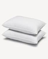 Ella Jayne Signature Plush Allergy-Resistant Firm Density Side/Back Sleeper Down Alternative -Pack Pillow