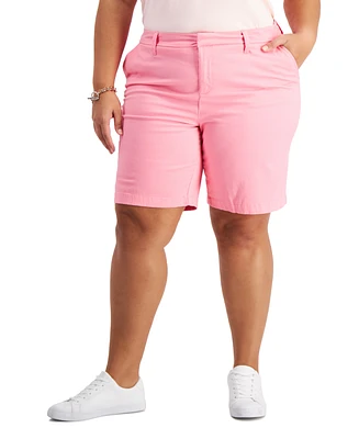 Tommy Hilfiger Plus Size Hollywood Bermuda Shorts