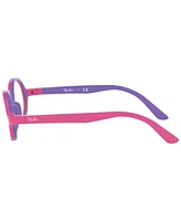 Ray-Ban Jr RY1545 Child Oval Eyeglasses - Purple