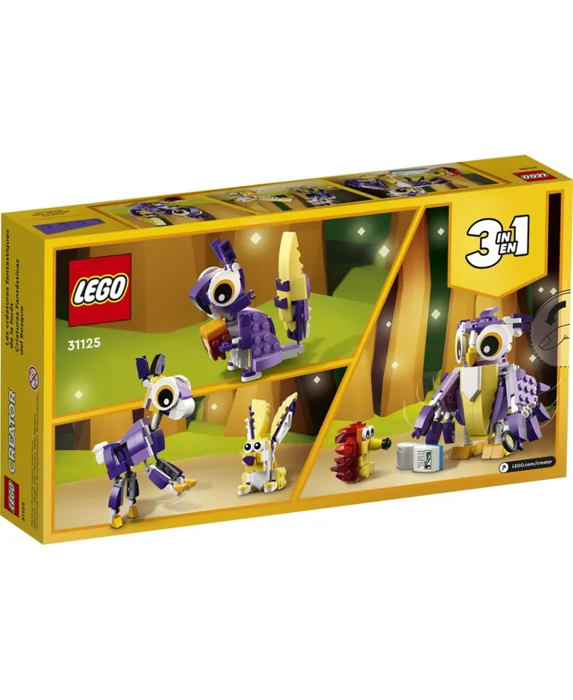 Lego Creator 3 In 1 Magical Unicorn Toy Animal Playset 31140 : Target