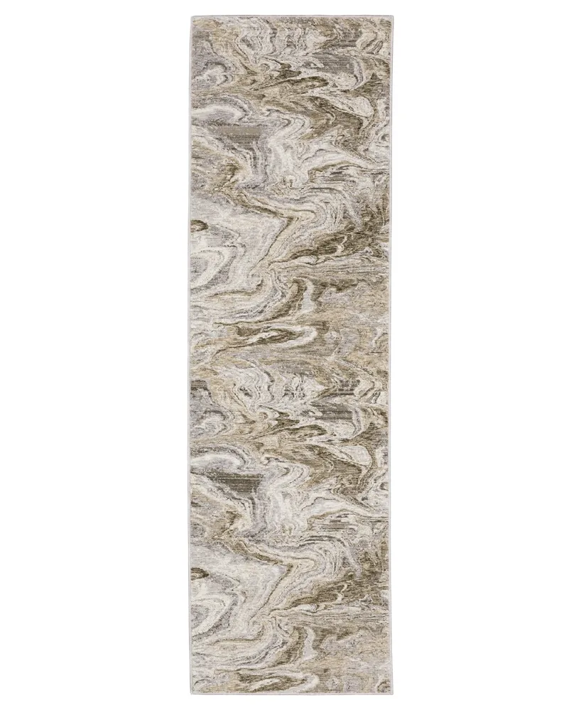 Jhb Design Veil VEI530E 2'3" x 7'6" Runner Area Rug