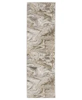 Jhb Design Veil VEI530E 2'3" x 7'6" Runner Area Rug