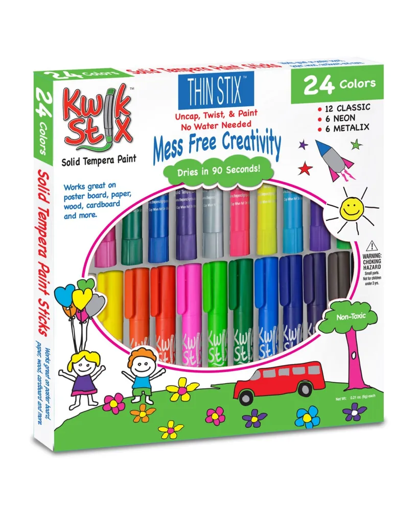 Micador jR. Future Kids Paint 4 Piece Brushes Set