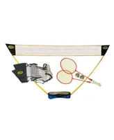 Backyard Fun Portable Badminton Set, 7 Pieces