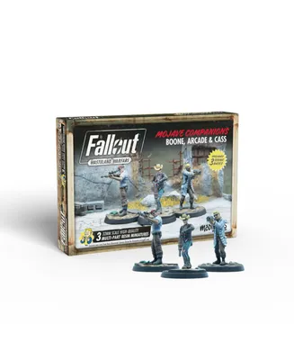 Fallout Wasteland Warfare Boone Arcade and Cass, 6 Pieces