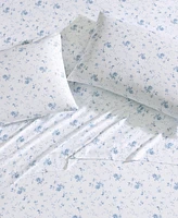Laura Ashley 300 Thread Count Cotton Sateen Pillowcase Pair, Standard