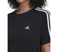 Plus Essentials Slim 3-Stripes T-Shirt