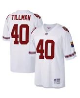 Men's Mitchell & Ness Pat Tillman White Arizona Cardinals Big and Tall 2000 Retired Player Replica Jersey