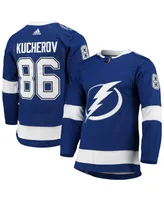 Men's adidas Nikita Kucherov Blue Tampa Bay Lightning Home Authentic Pro Player Jersey