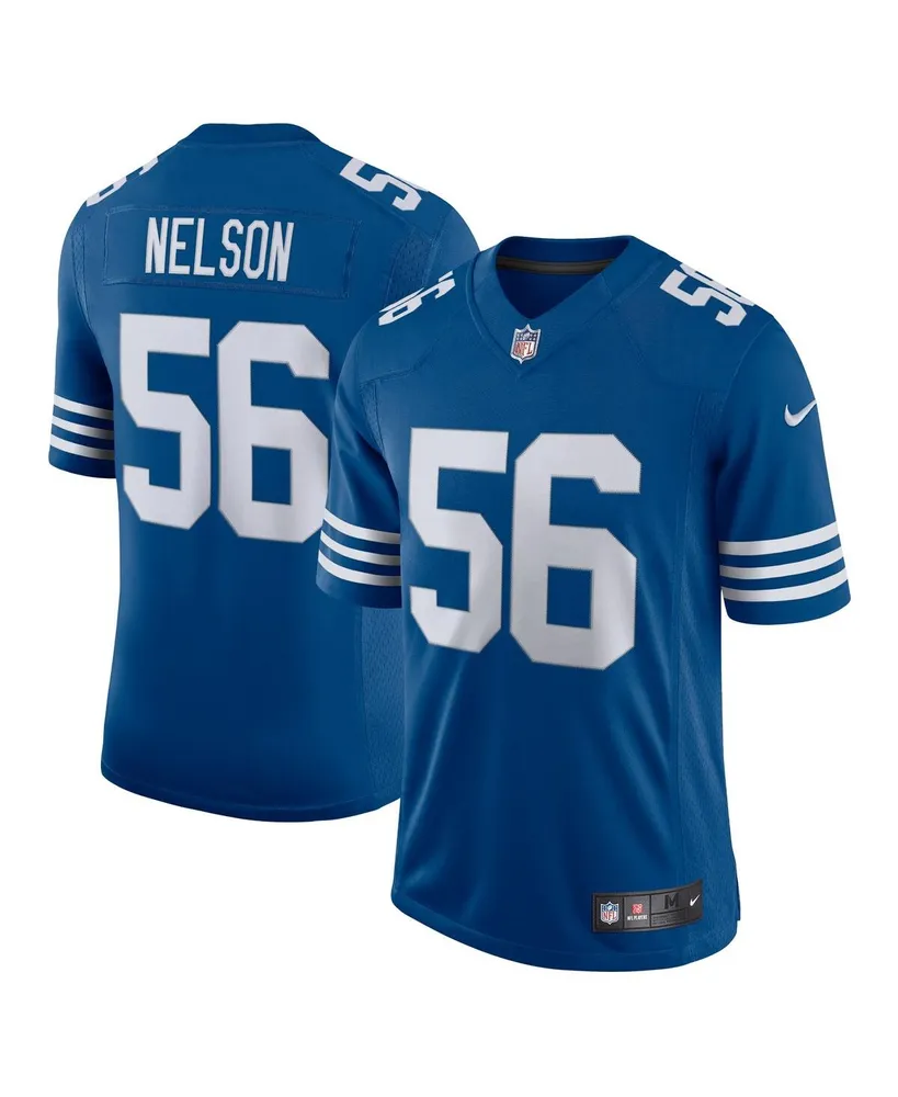 Men's Nike Quenton Nelson Royal Indianapolis Colts Alternate Vapor Limited Jersey