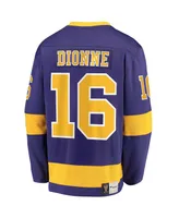 Men's Fanatics Marcel Dionne Purple Los Angeles Kings Premier Breakaway Retired Player Jersey