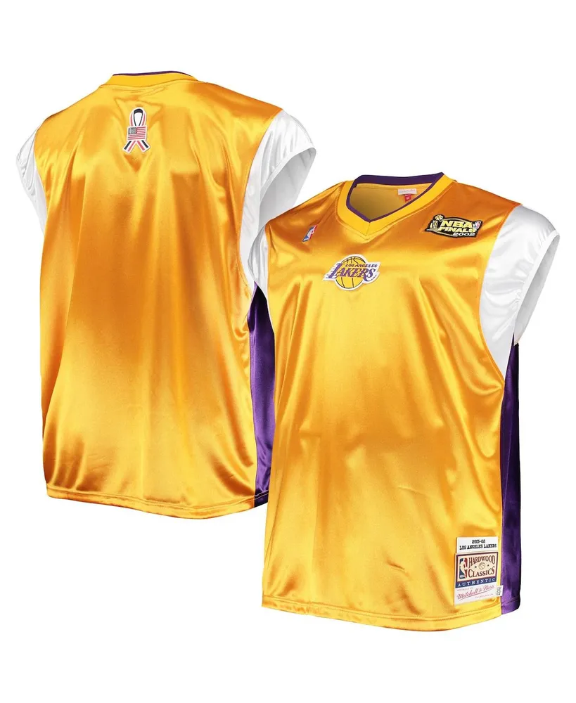 Men's Nike Blue/Gold Los Angeles Lakers 2021/22 City Edition Pregame Warmup Shooting T-Shirt